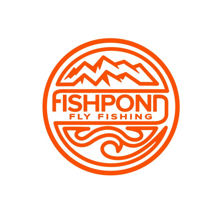 Fishpond Thermal Die Cut Sticker in Headwater